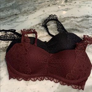 Bundle of 2 Aerie Push Up Bralettes